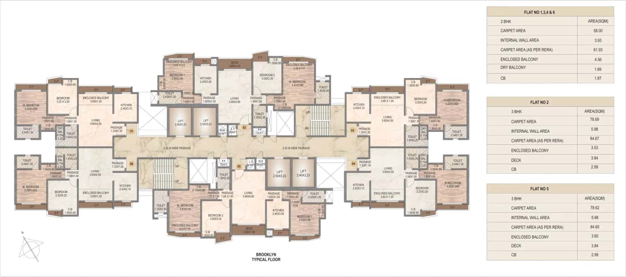 Rosa Manhattan Floor plan 2