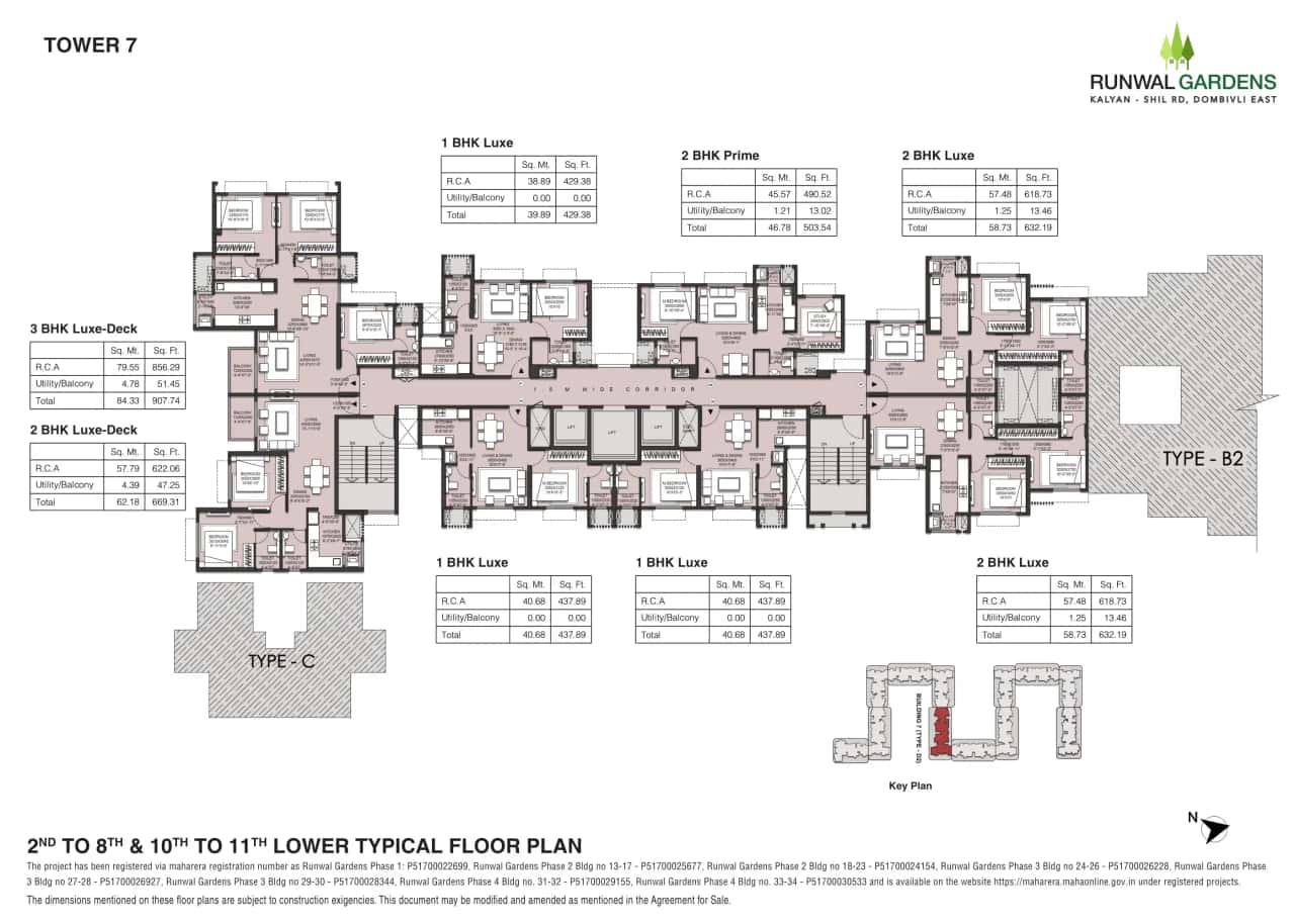 Runwal Garden Phase I Floor plan 2