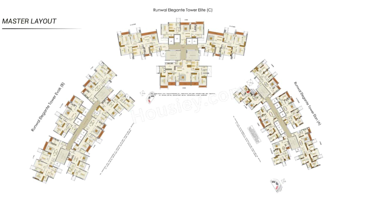 Runwal Elegante Floor plan 1