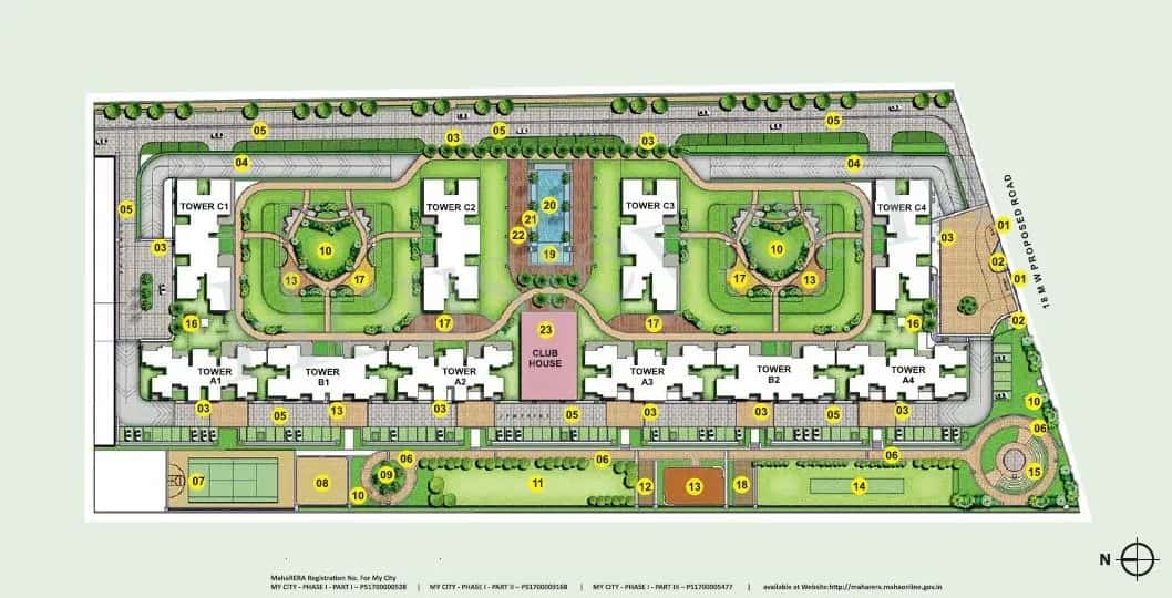 Runwal My City Smart City Floor plan 1