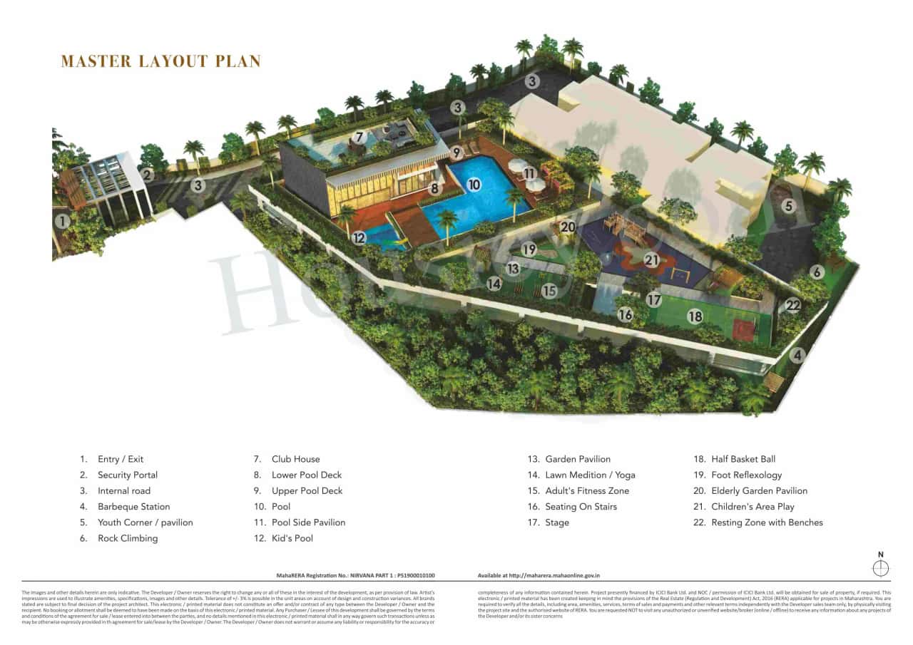 Runwal Nirvana Master Plan