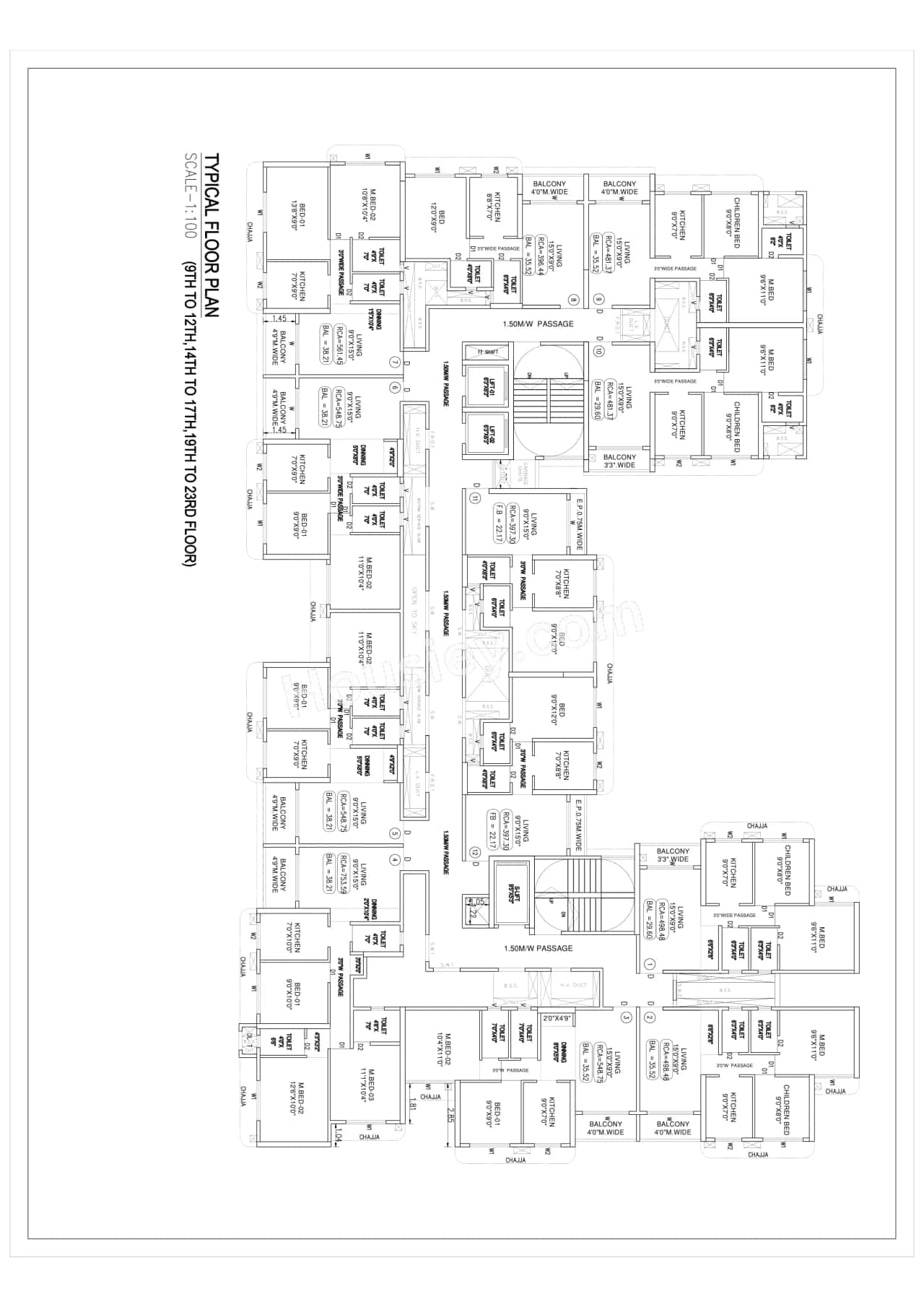 Ruturaj Classic Floor plan 5