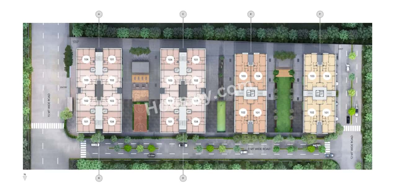 Saanvi Nirman Spectra Floor Plan