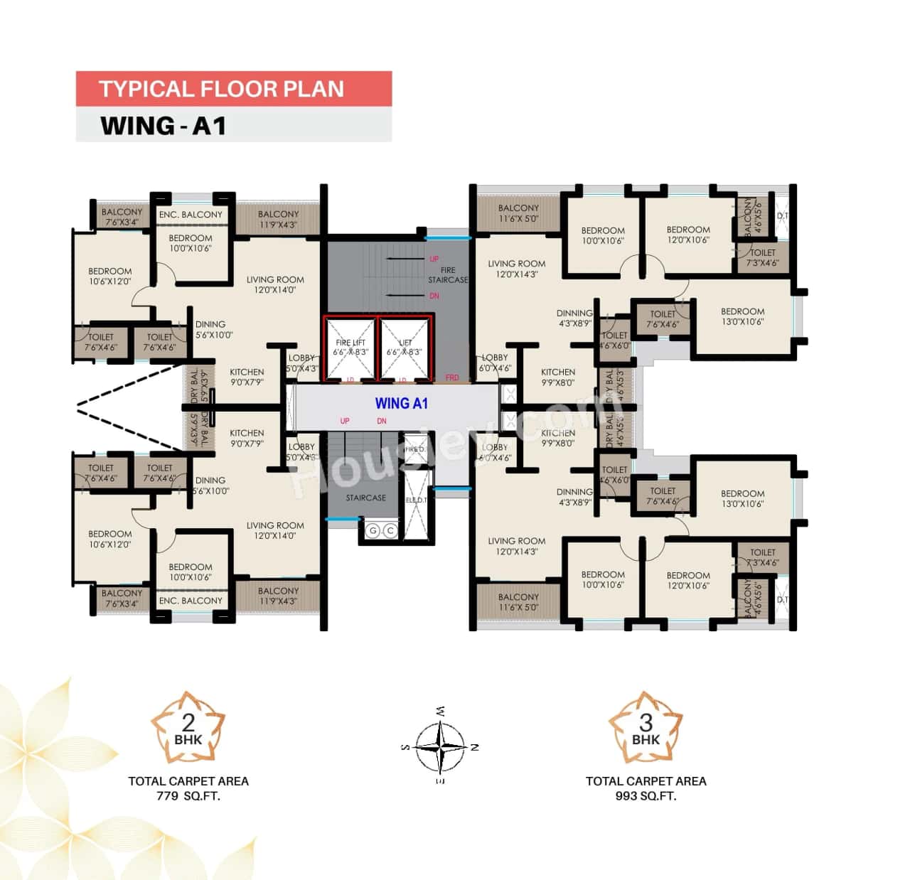 Sahyadri Plumeria Floor plan 1
