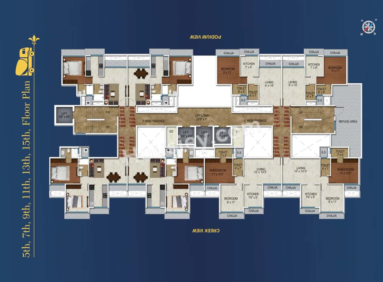 Sai Proviso Sapphire Floor plan 5