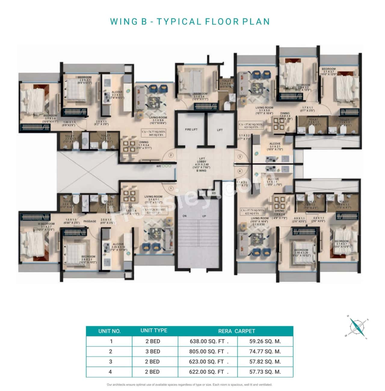 Samarth Aura Floor plan 2