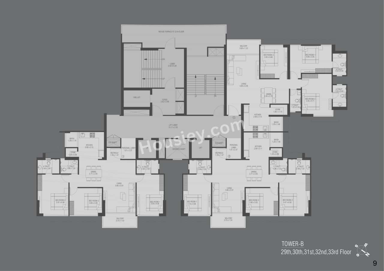 Sangath Accolade Floor plan 4