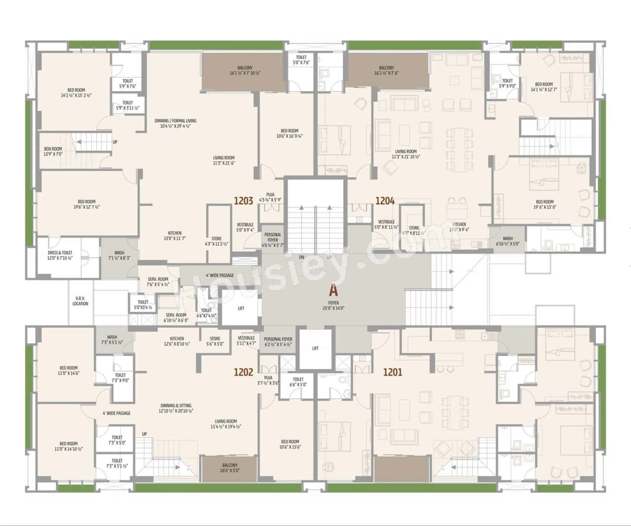 Sankalp Grace 3 Floor plan 2