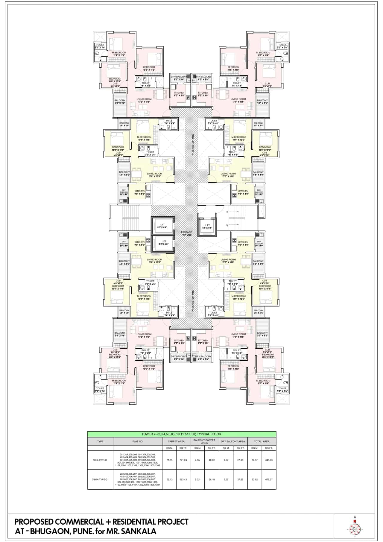 Sankla Sommet Floor plan 1