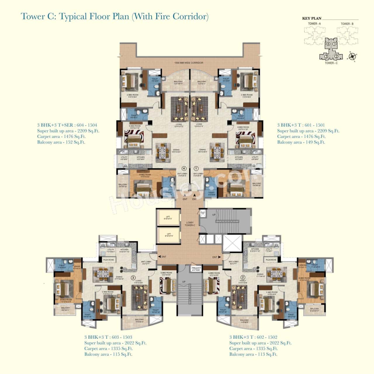 Sattva Aqua Vista Floor plan 6