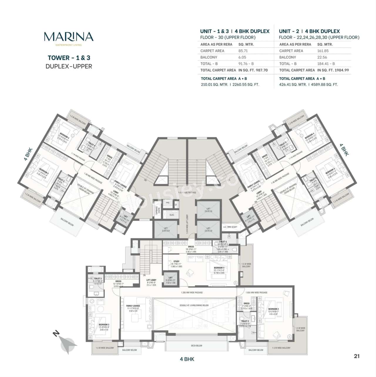 Savvy Marina Floor plan 1