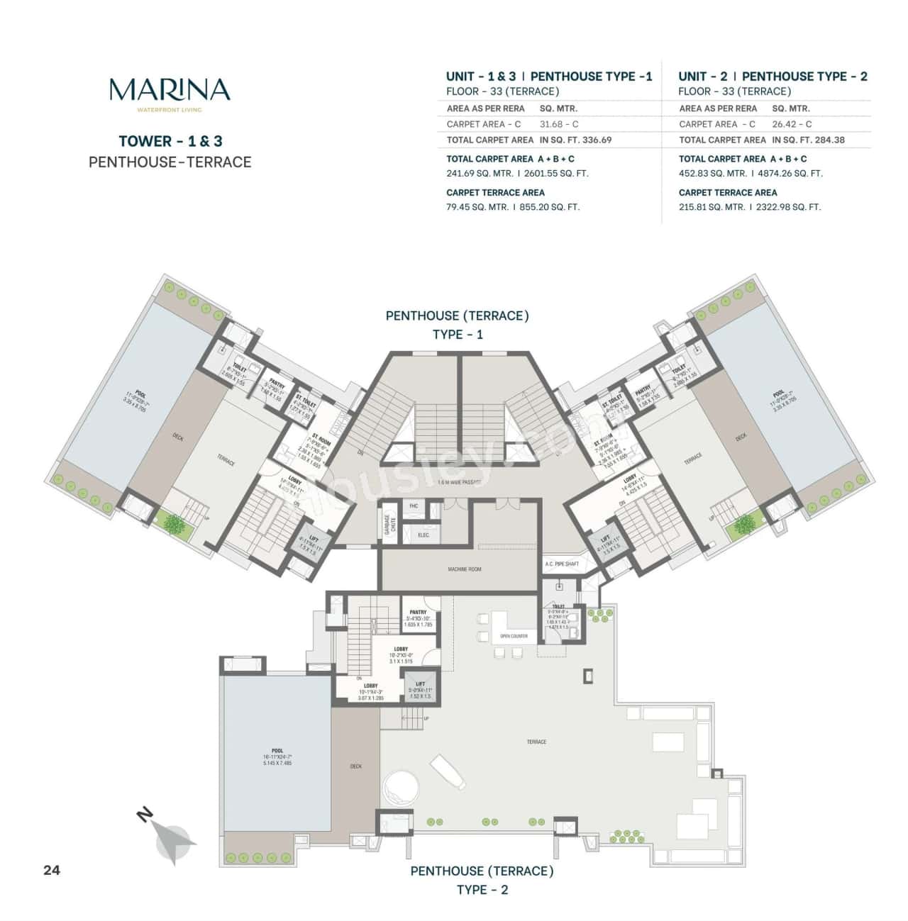 Savvy Marina Floor plan 4