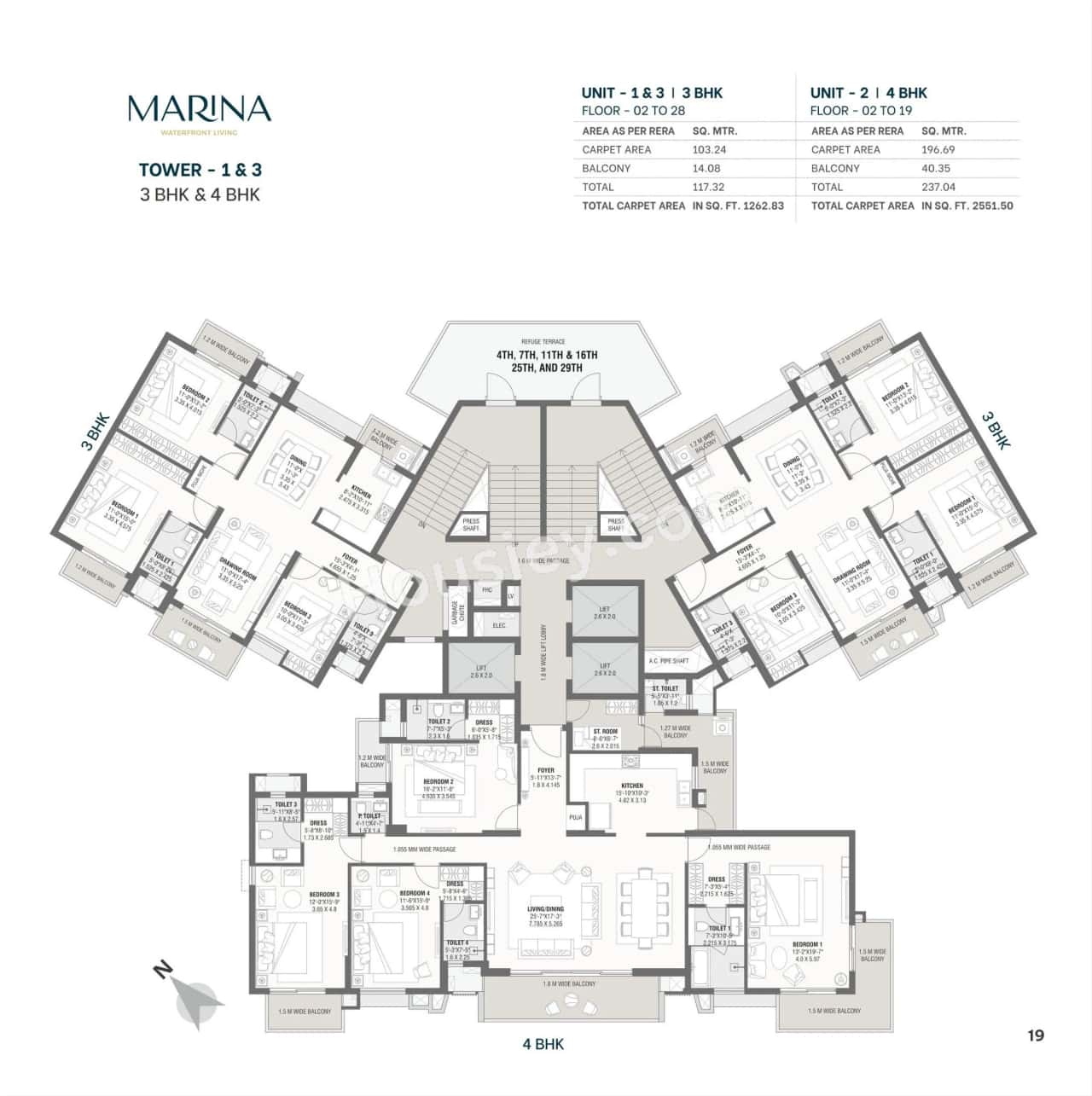 Savvy Marina Floor plan 6