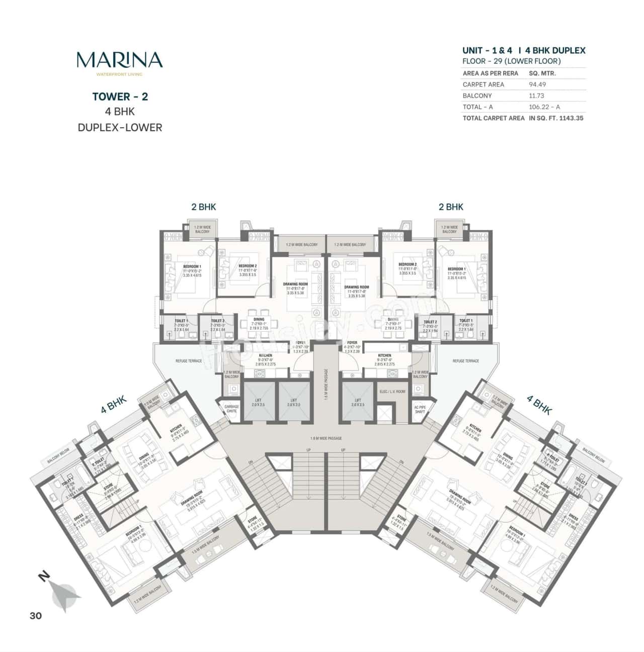 Savvy Marina Floor plan 7