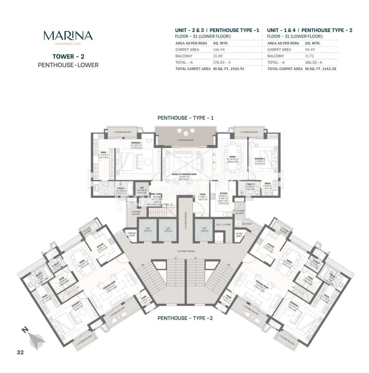 Savvy Marina Floor plan 8