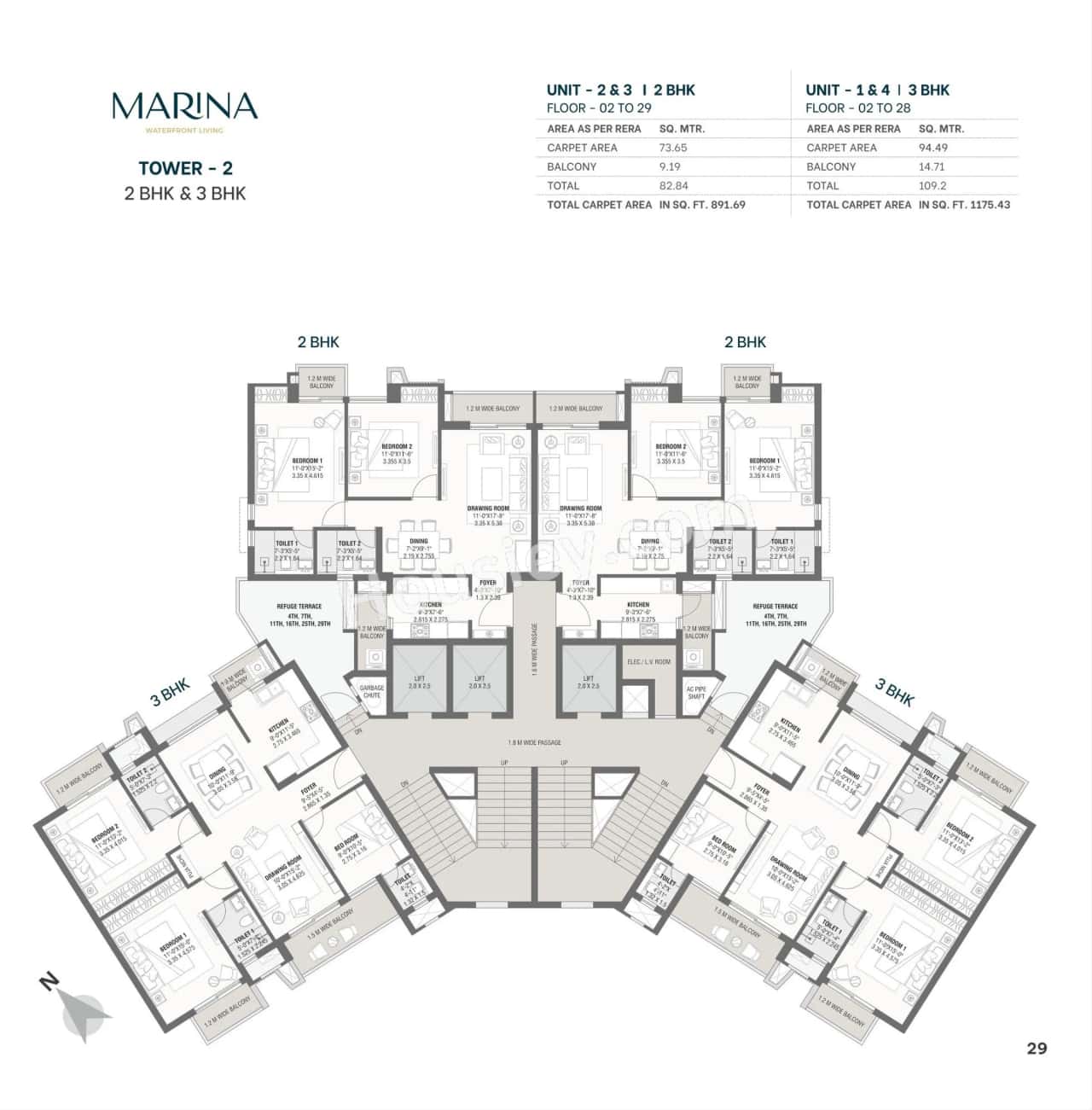 Savvy Marina Floor plan 10
