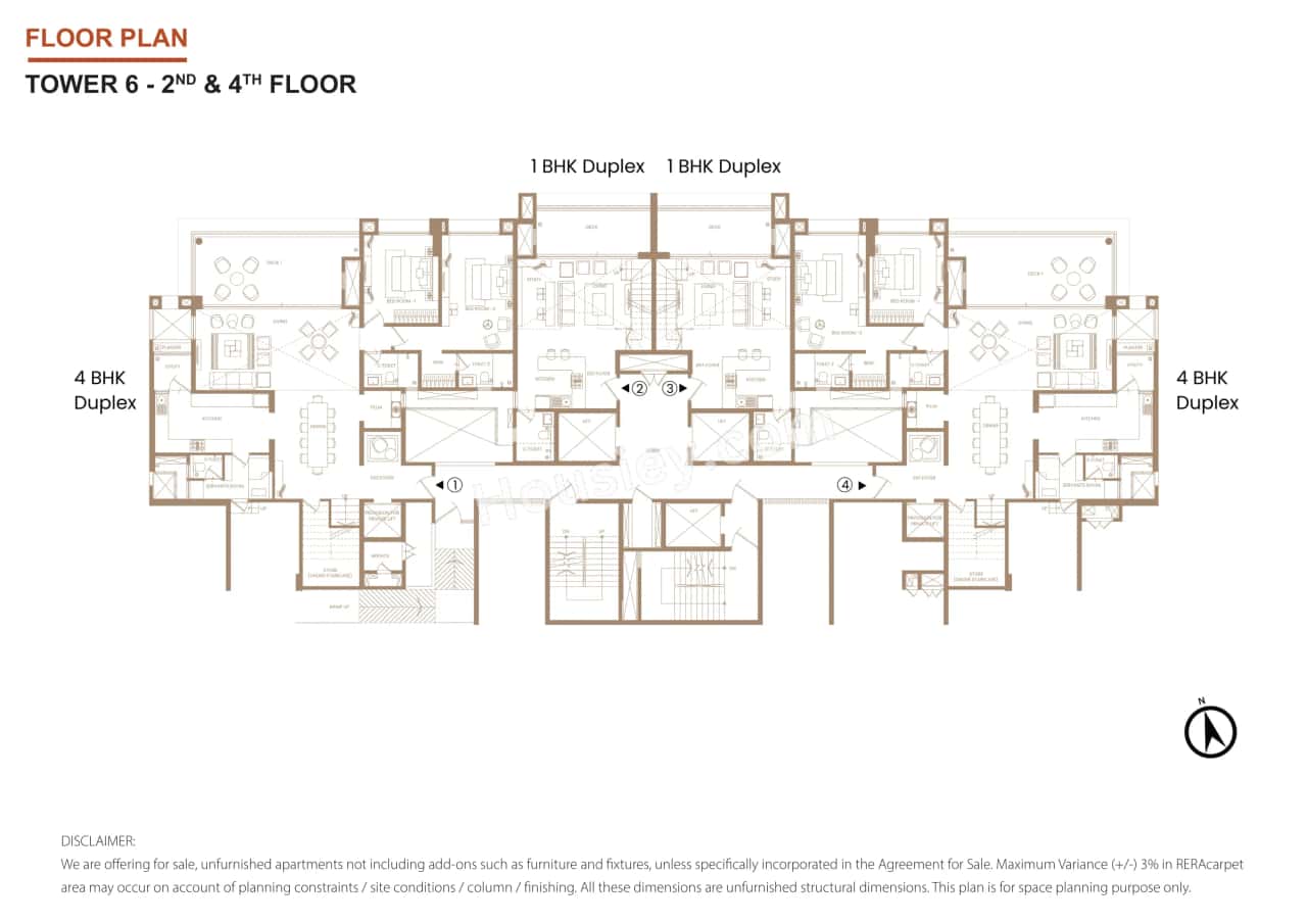 Shapoorji Golfland Floor plan 7