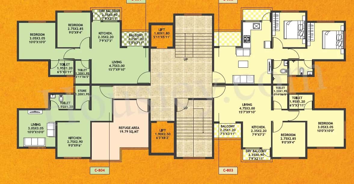 Shivteerth Legacy Floor plan 2