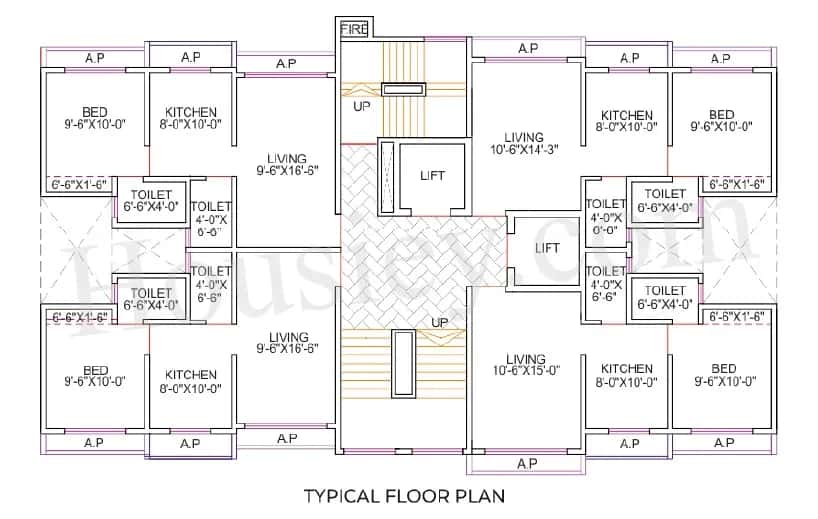 Shree Krishna Elegance Floor Plan