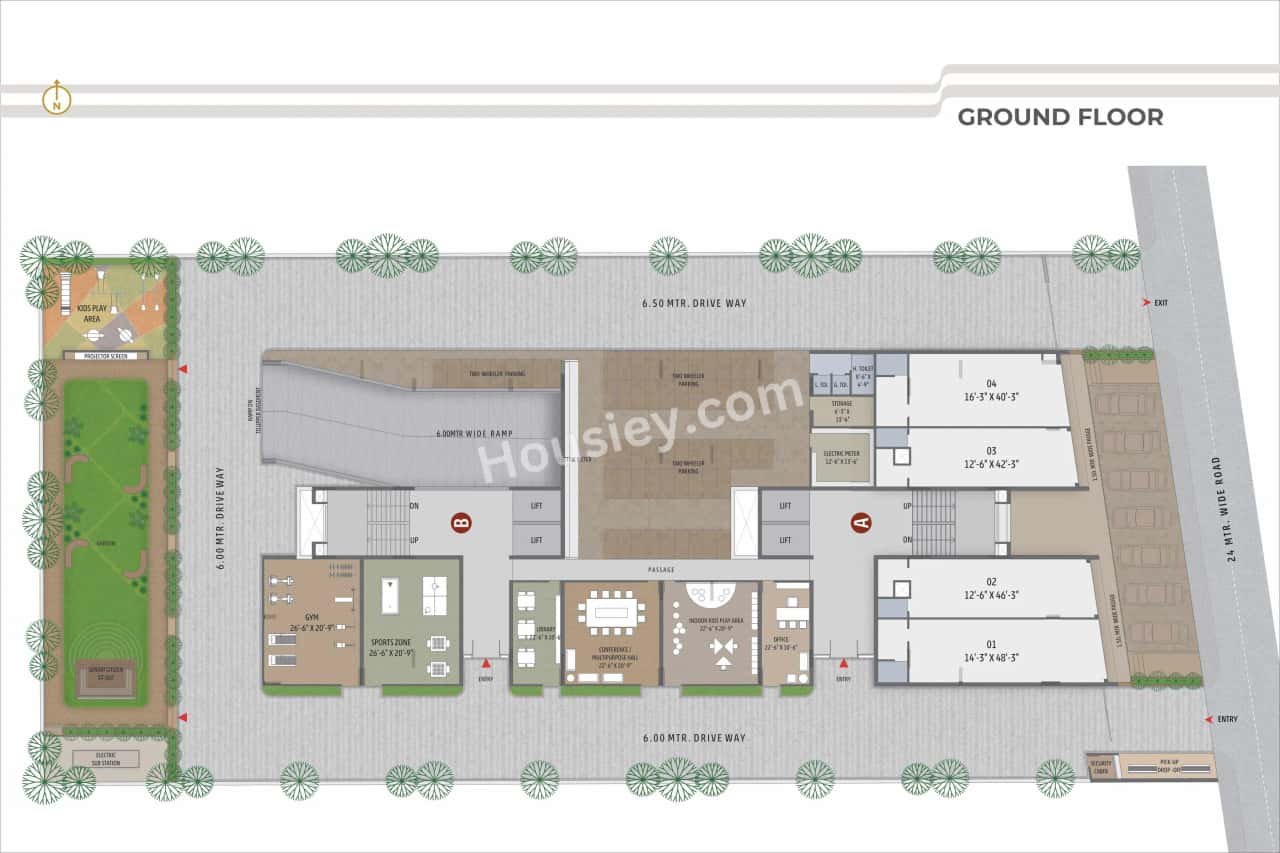 Shreeji Sarvatra Master Plan
