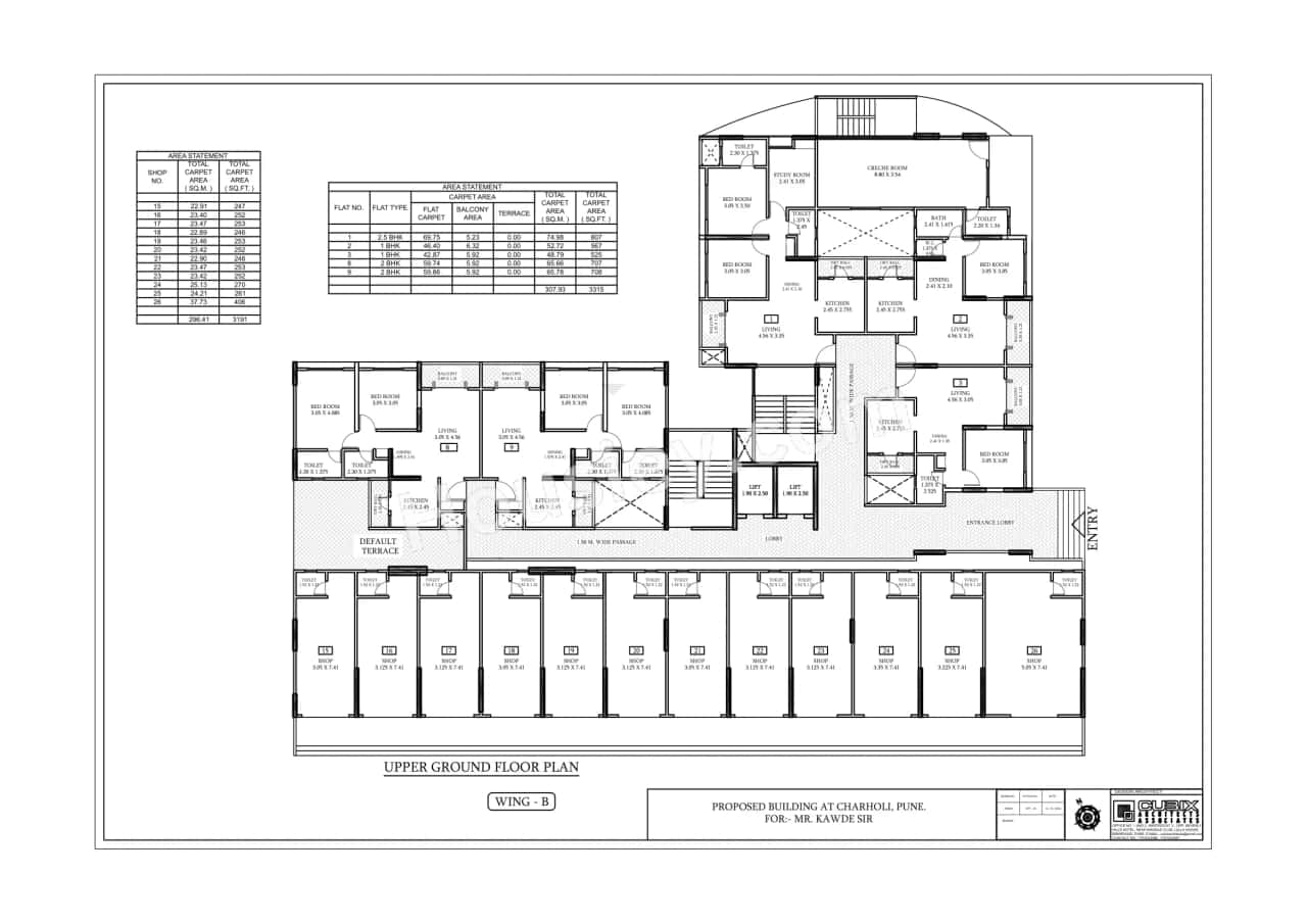 Shriram Sky Park Floor plan 8