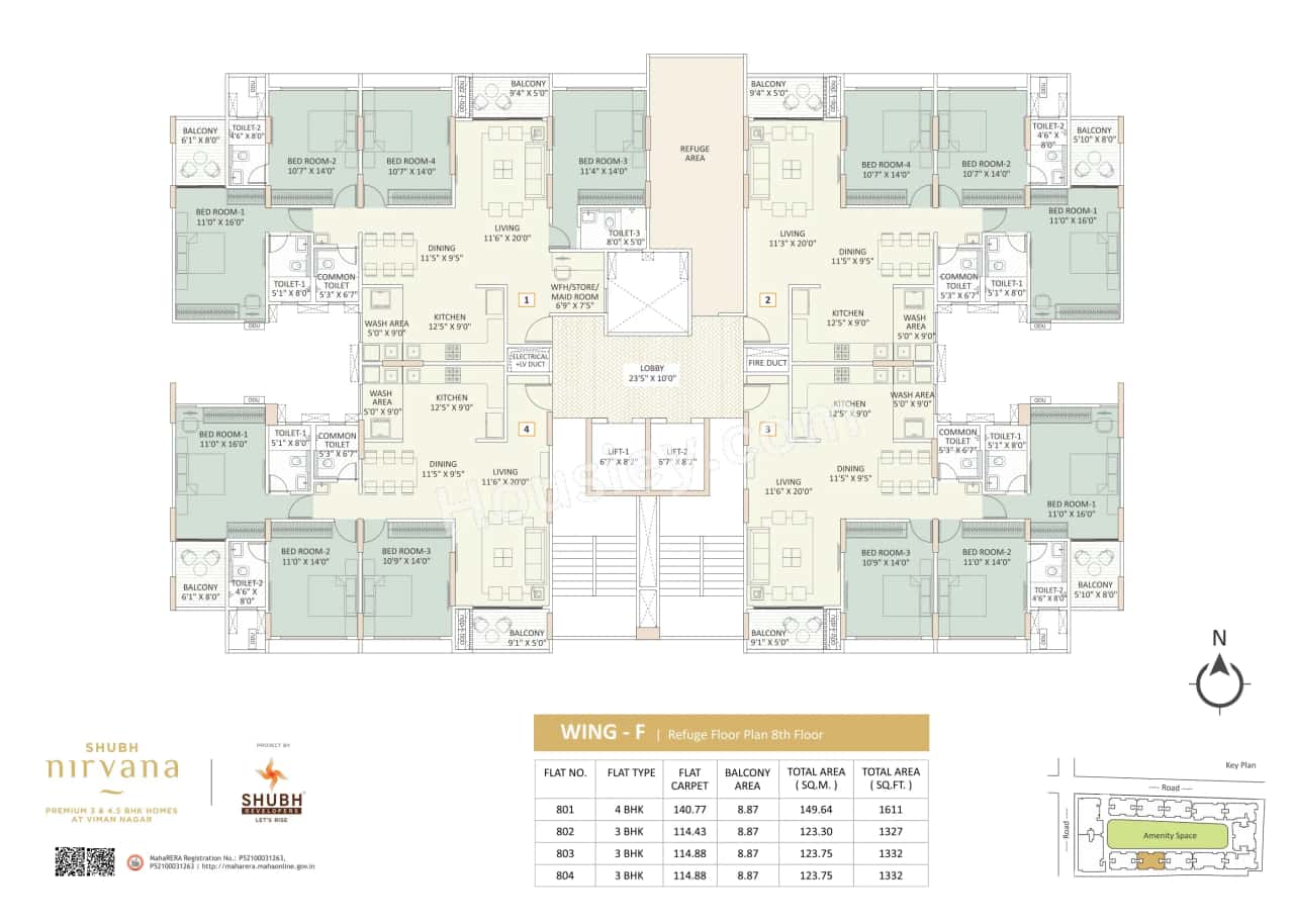 Shubh Nirvana Floor plan 15