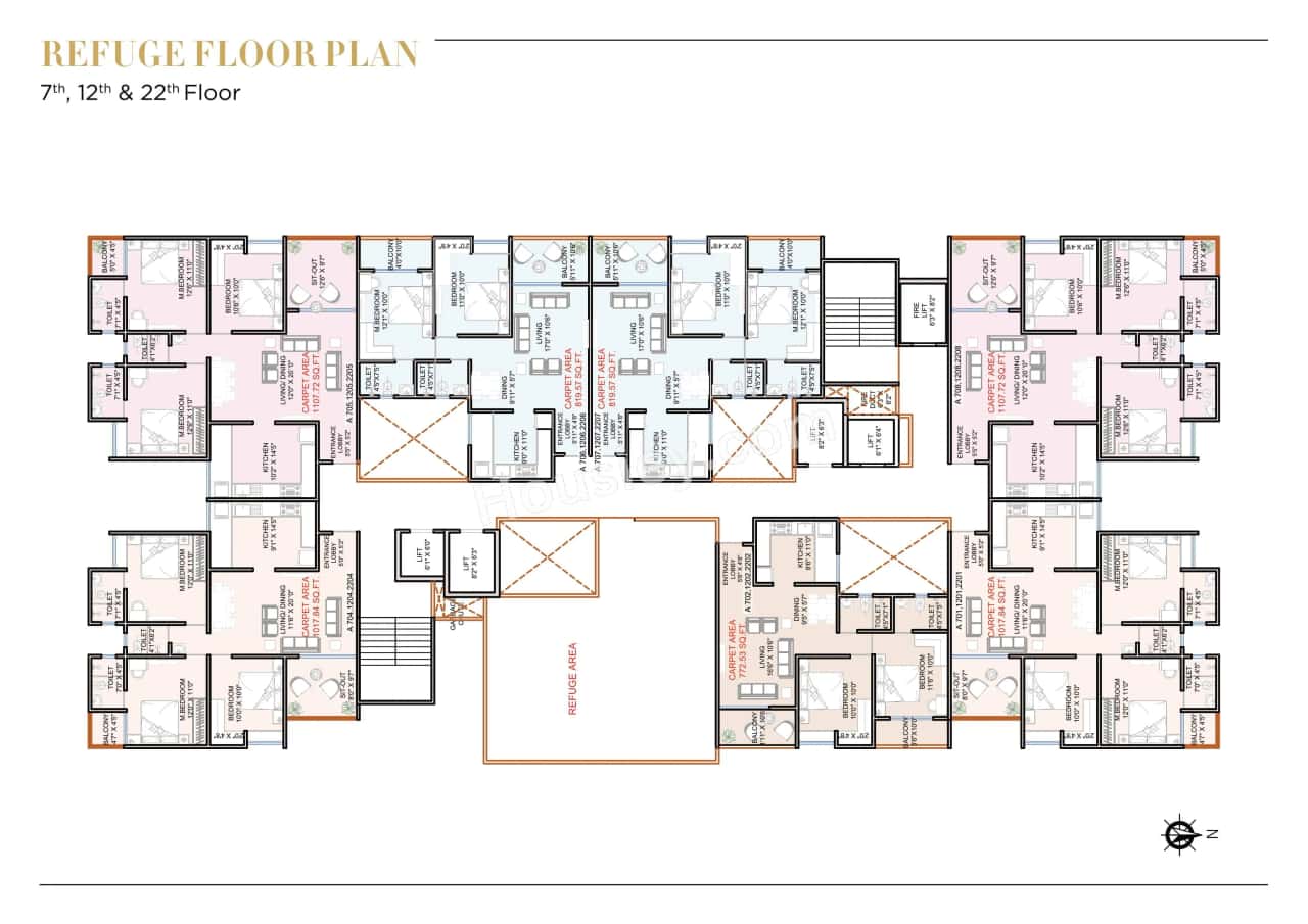 Shubharambh Clara Floor plan 1