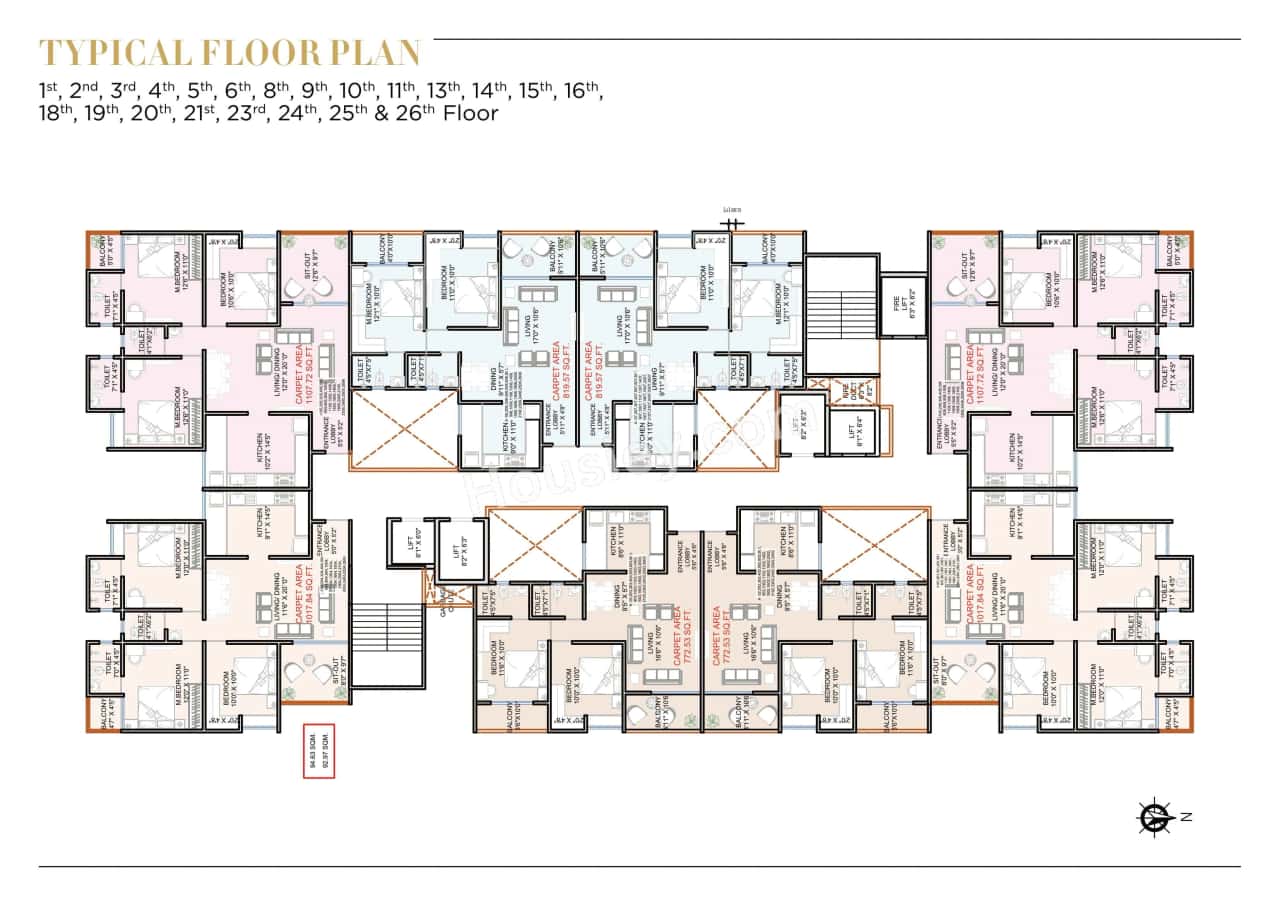 Shubharambh Clara Floor plan 2