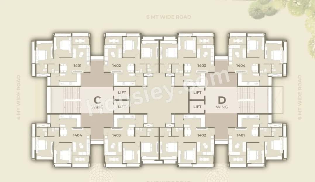 Shyaswa Savera Prarambh Floor plan 4