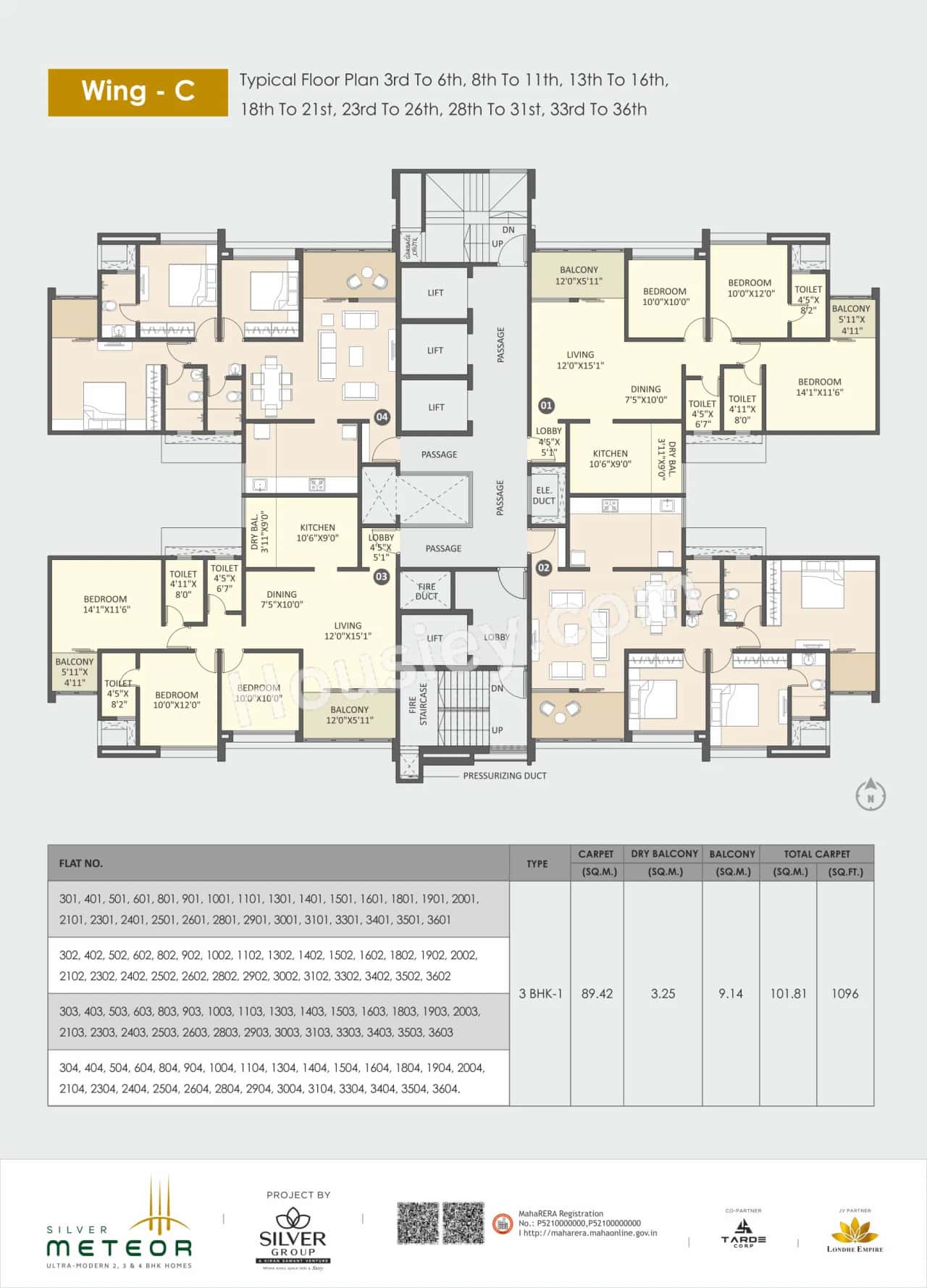 Silver Meteor Floor plan 5