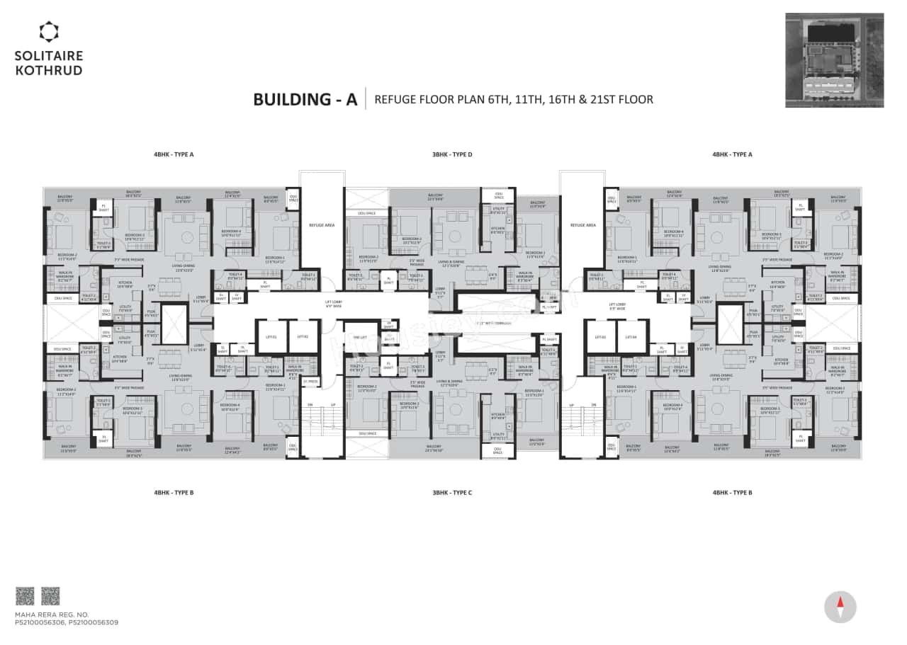 Solitaire Kothrud Floor plan 1