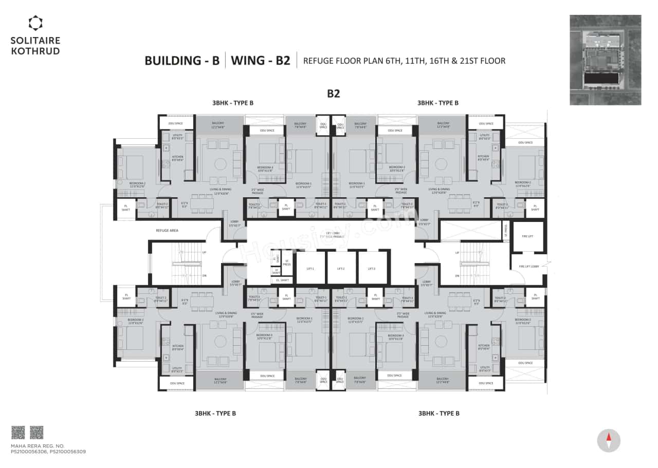 Solitaire Kothrud Floor plan 5