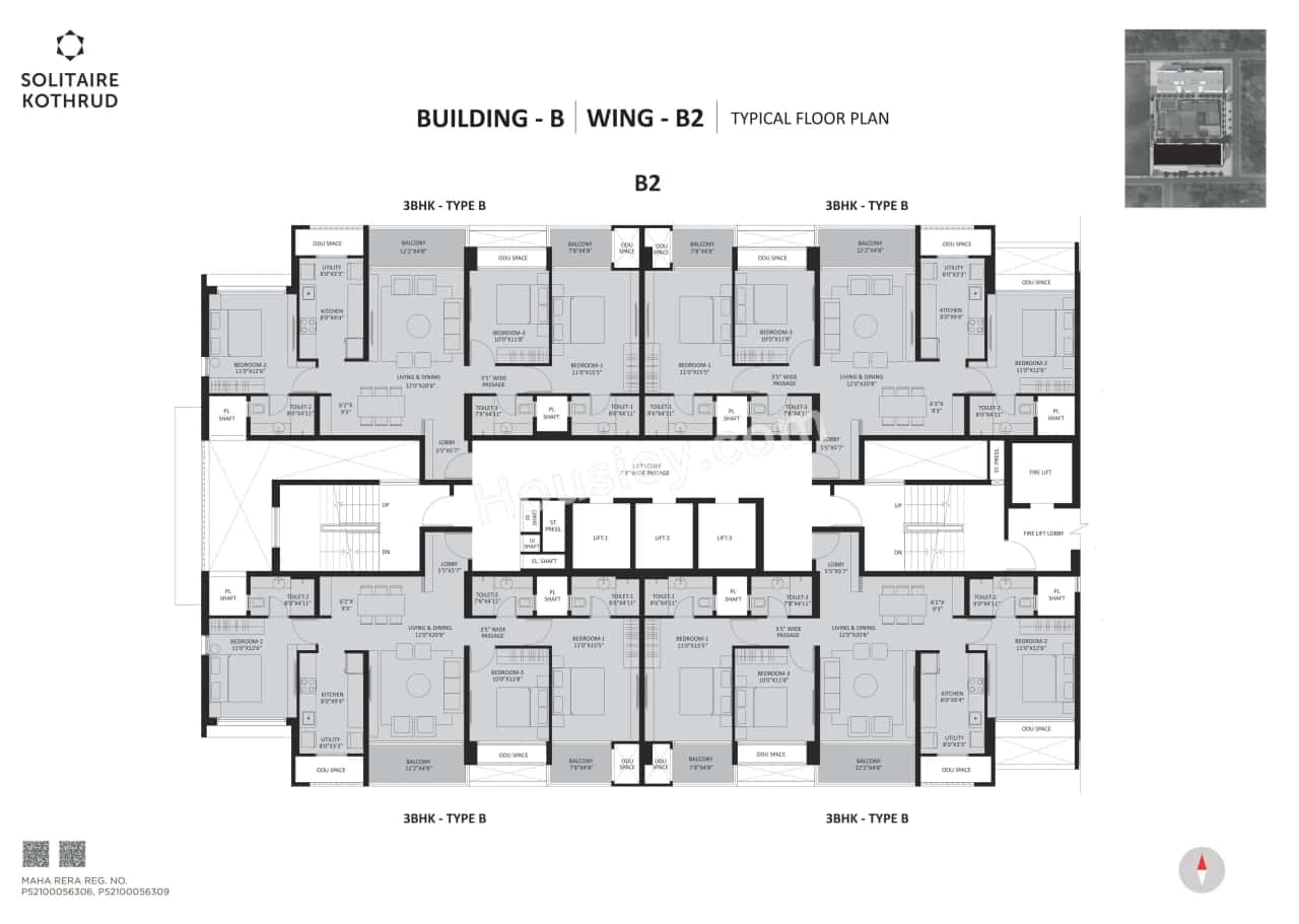 Solitaire Kothrud Floor plan 6