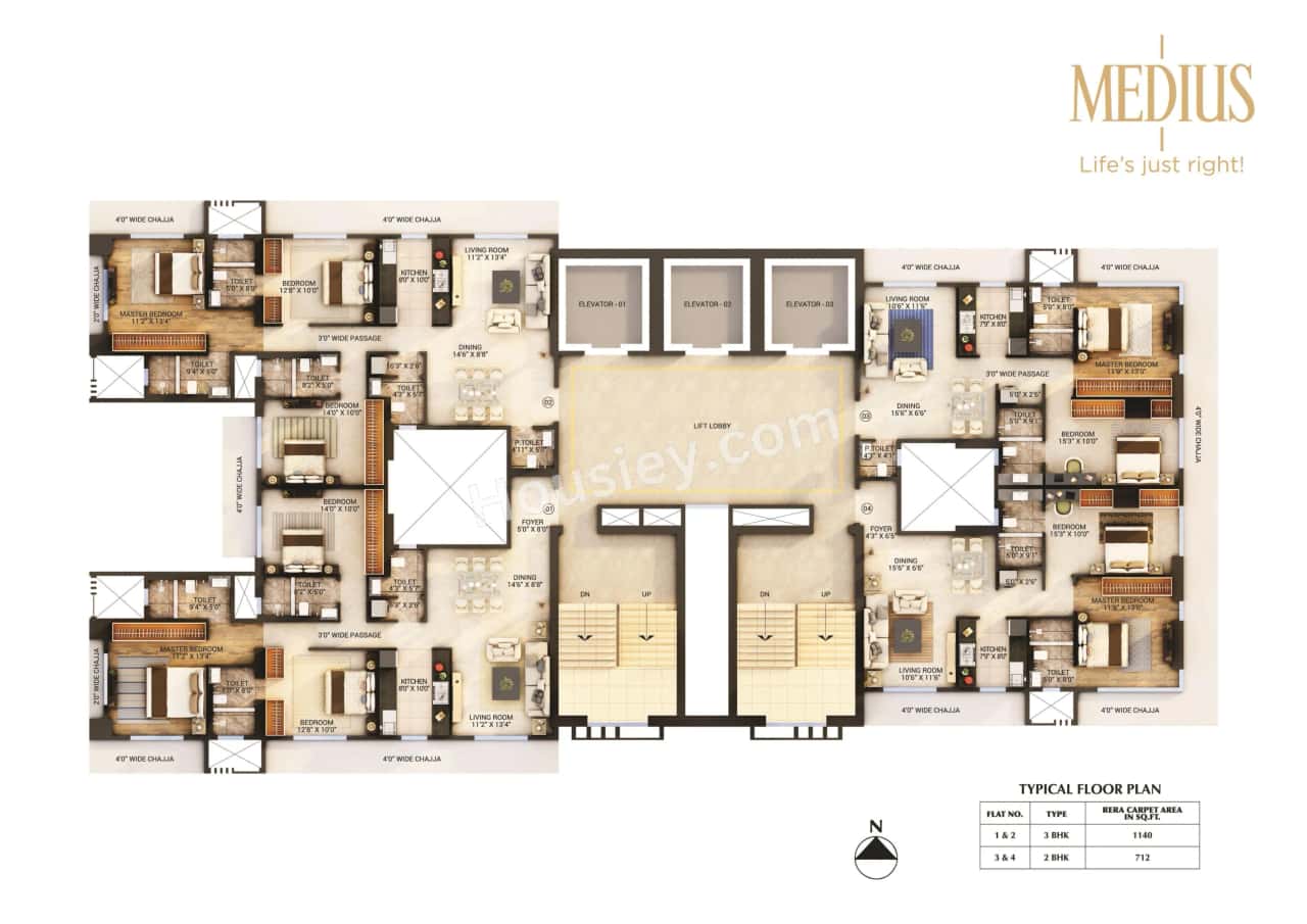 Spenta Medius Floor Plan