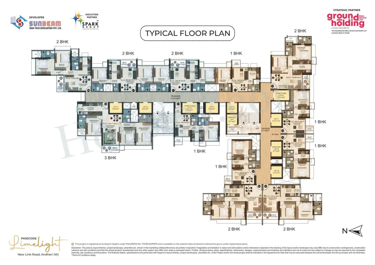 Sunbeam Limelight Floor plan 2