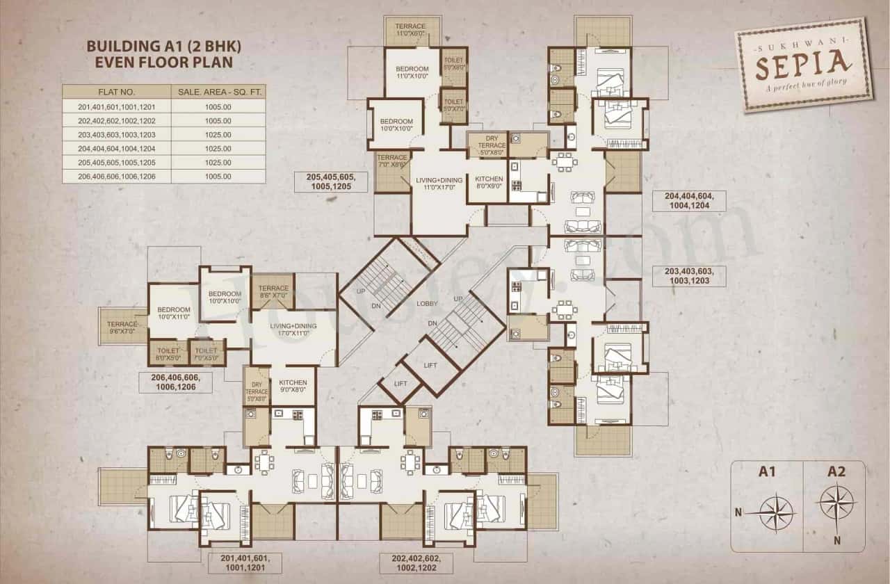 Sukhwani Sepia Floor plan 1