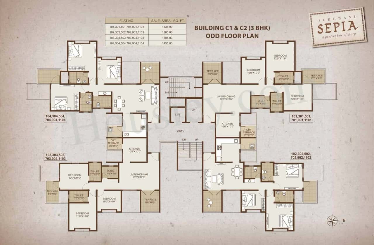 Sukhwani Sepia Floor plan 10