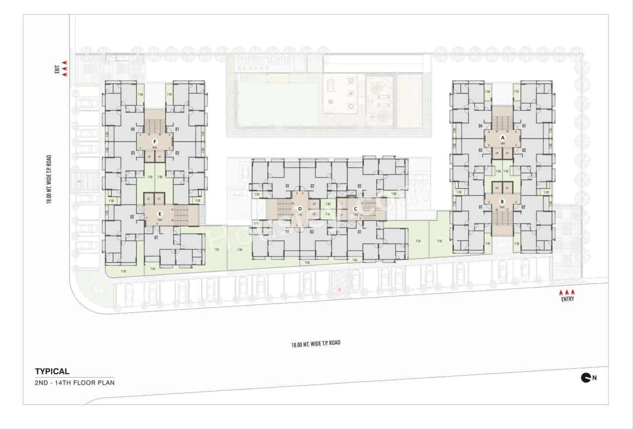 Sun Parkwest Floor plan 1