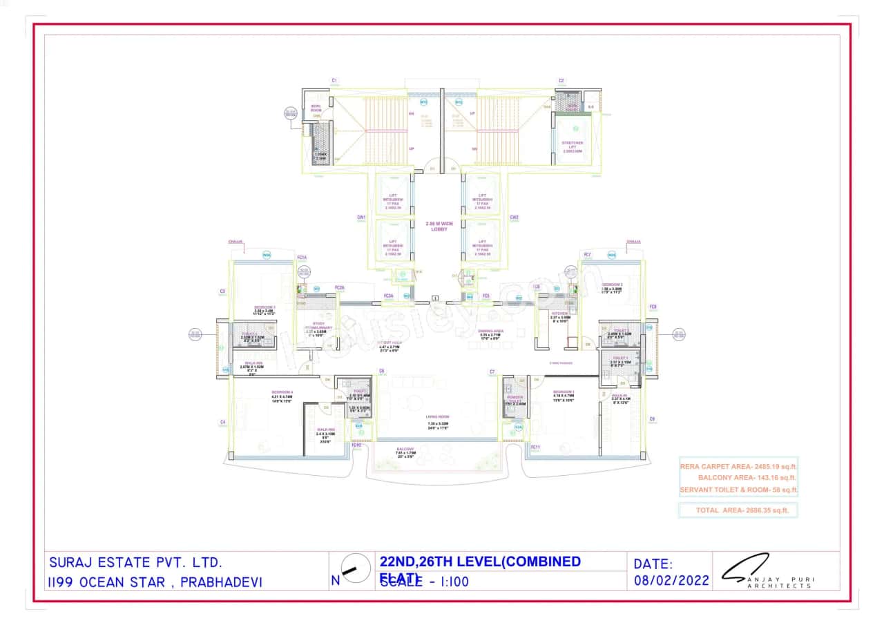 Suraj Ocean Star Floor plan 3