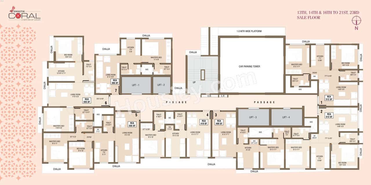 Swastik Coral Floor Plan