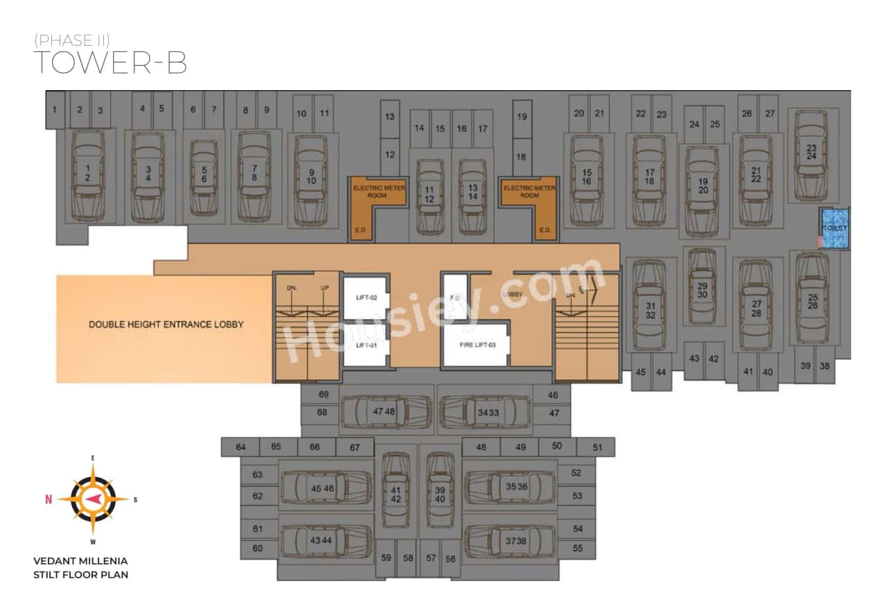 Tharwani Vedant Millenia Floor plan 2