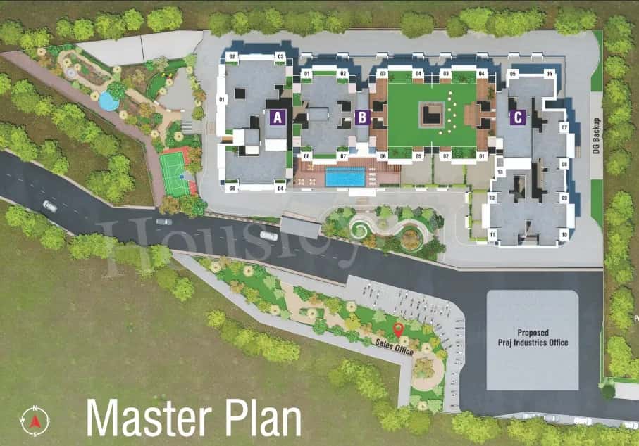 Akanksha The Camelia Master Plan