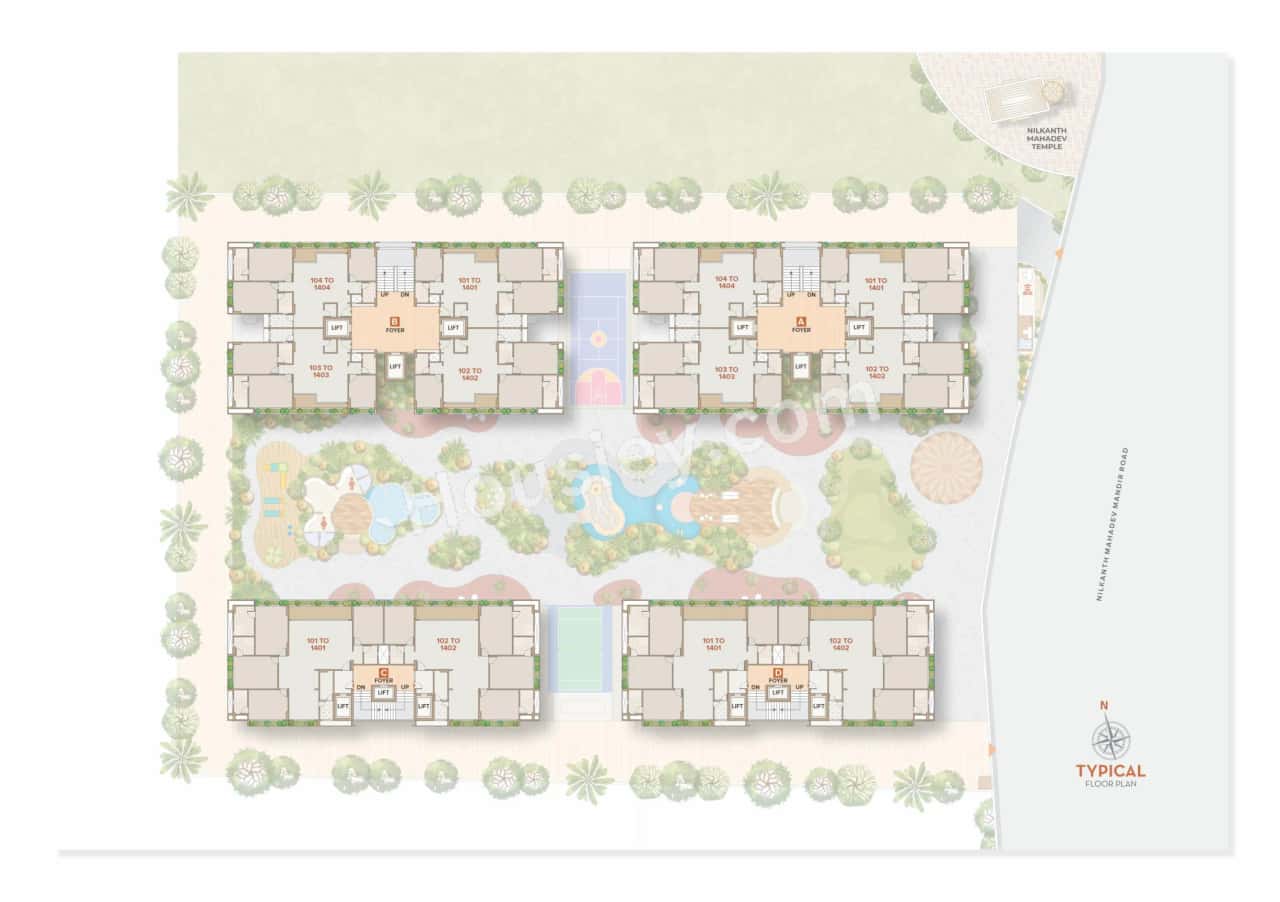 Vinayak The Avante Floor plan 1