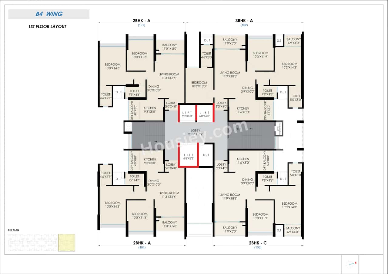 The Rising Floor plan 7