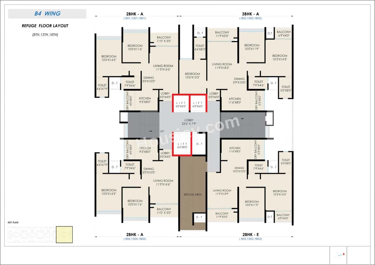 The Rising Floor plan 8