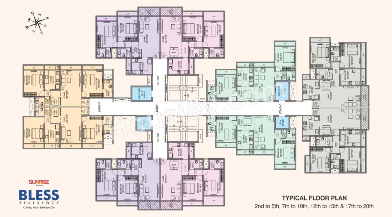 Trinity Bless Residency Floor Plan