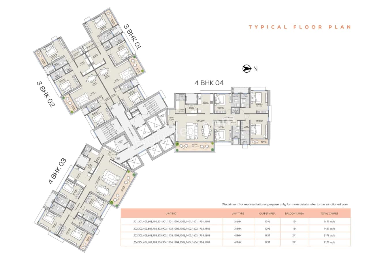 Supreme Tower Floor Plan