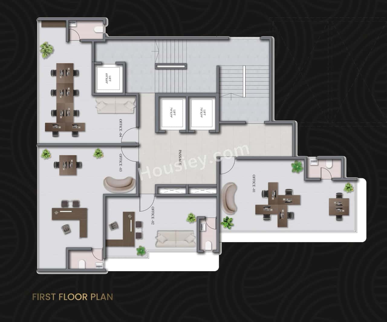 Urjha Liberty Heights Floor plan 3