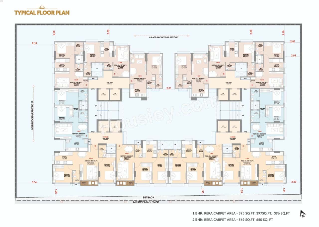 Vaibhavlaxmi Queen Park Floor Plan