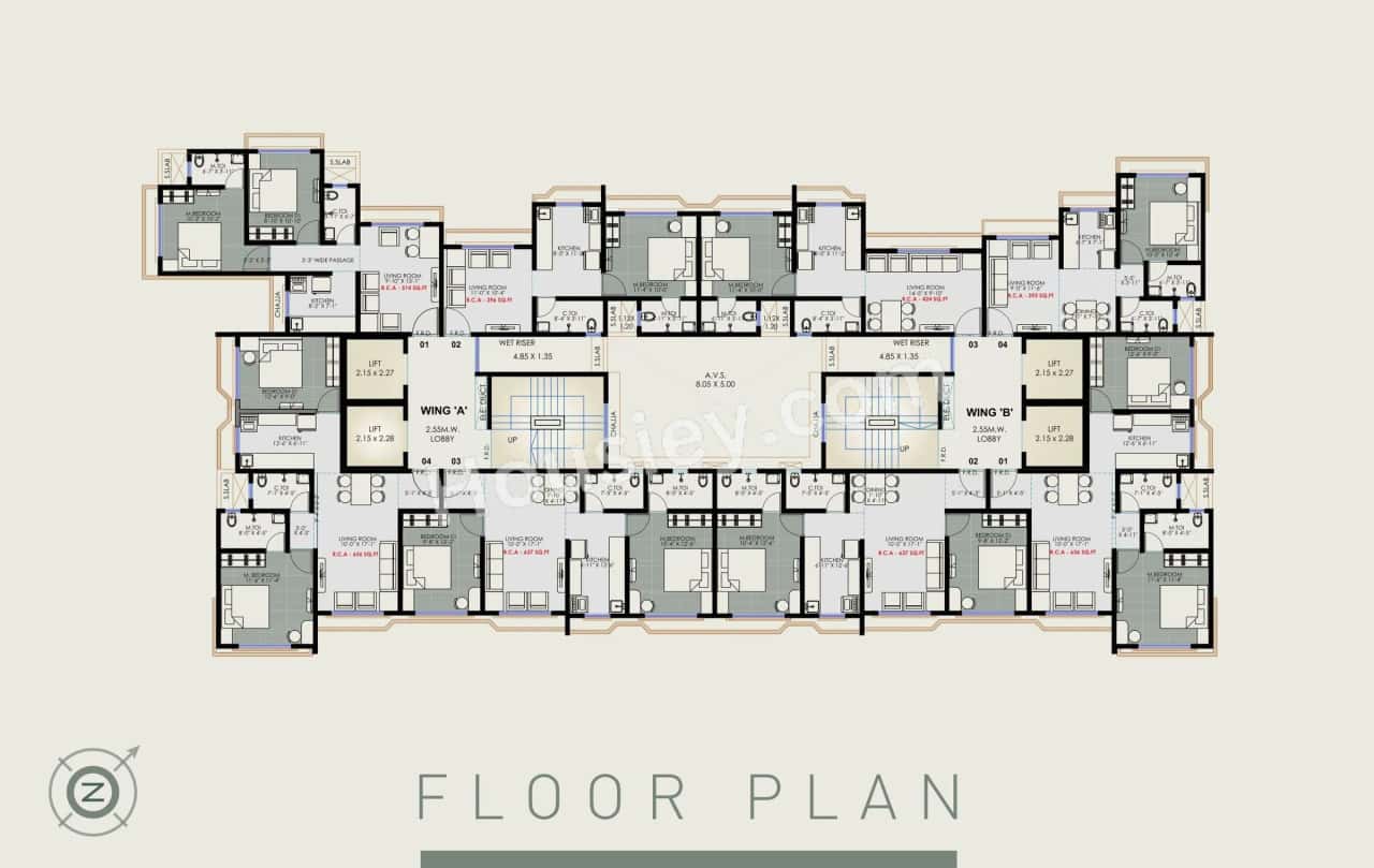 Vaibhavlaxmi Royal Stone Floor plan 1